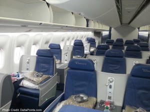 Delta 767-300 new business class seats - Delta Points blog review (5)