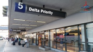 Delta Priority checkin at LAX airport