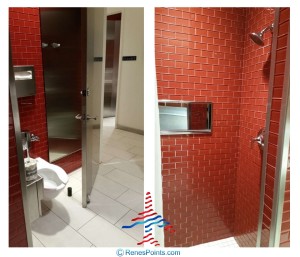 Delta Sky Club Atlanta F International Terminal SkyDeck review RenesPoints blog shower bathroom