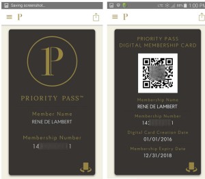 my digital priority pass card