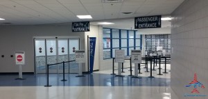 NEW Security exit at South Bend Indiana SBN Airport RenesPoints blog
