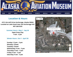 alaska aviation museum home page