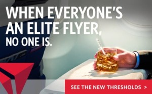 delta air lines says when everyones an elite flyer no one is reg new 2016 medallion program