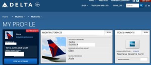 i want an aisle seat in my delta profile