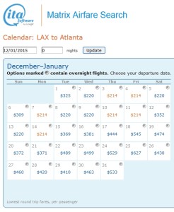 lax to atl weekend