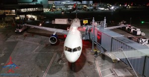 view of delta jet from sfo skyclub renes points blog