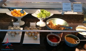 new food choices at DFW AMEX Centurion Lounge Renes Points blog (3)