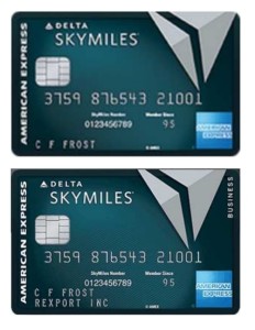 delta amex reserve personal and biz cards