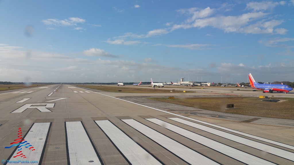 runway RSW on Delta Air Lines jet RenesPoitns blog