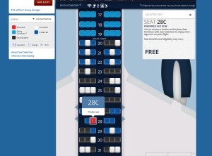elites can pick an exit row free on delta