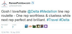 tweet about medallion line renespoints