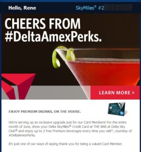 2 drinks free amex delta