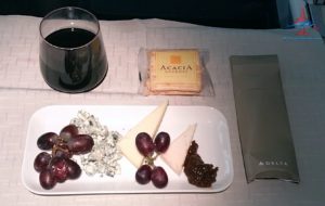 Delta 777 jfk to nrt renespoints blog review cheese plate