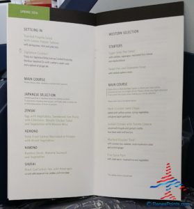 Delta 777 jfk to nrt renespoints blog review menu (2)