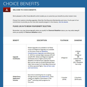 Delta Choice Benefits