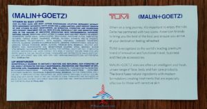 Delta Tumi Delta One Amenity Kit Review Black and Gray RenesPoints blog (13)