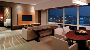 Executive Suite Hyatt Regency Hong Kong Living Room