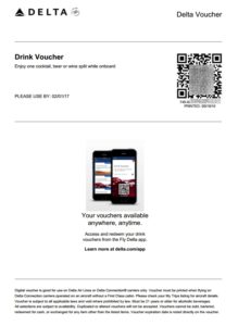 delta-com printed digital drink voucher renespoints blog