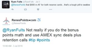 tweet about value of sync deal on 3 july