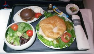 AeroMexico Skyteam 737-800 business class seat review and dinner RenesPoints travel blog (10)