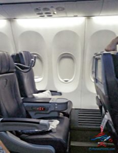 AeroMexico Skyteam 737-800 business class seat review and dinner RenesPoints travel blog (6)