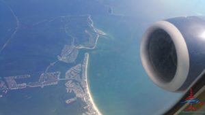 Florida coast in the air RenesPoints Travel Blog