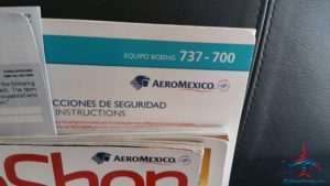 AeroMexico 737-700 mex-mco review business class renespoints blog (1)