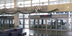 Minneapolis MSP Delta Sky Club C gates RenesPoints Blog Review (1)