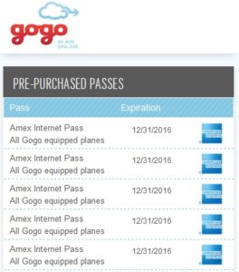 gogo passes good on INT flights