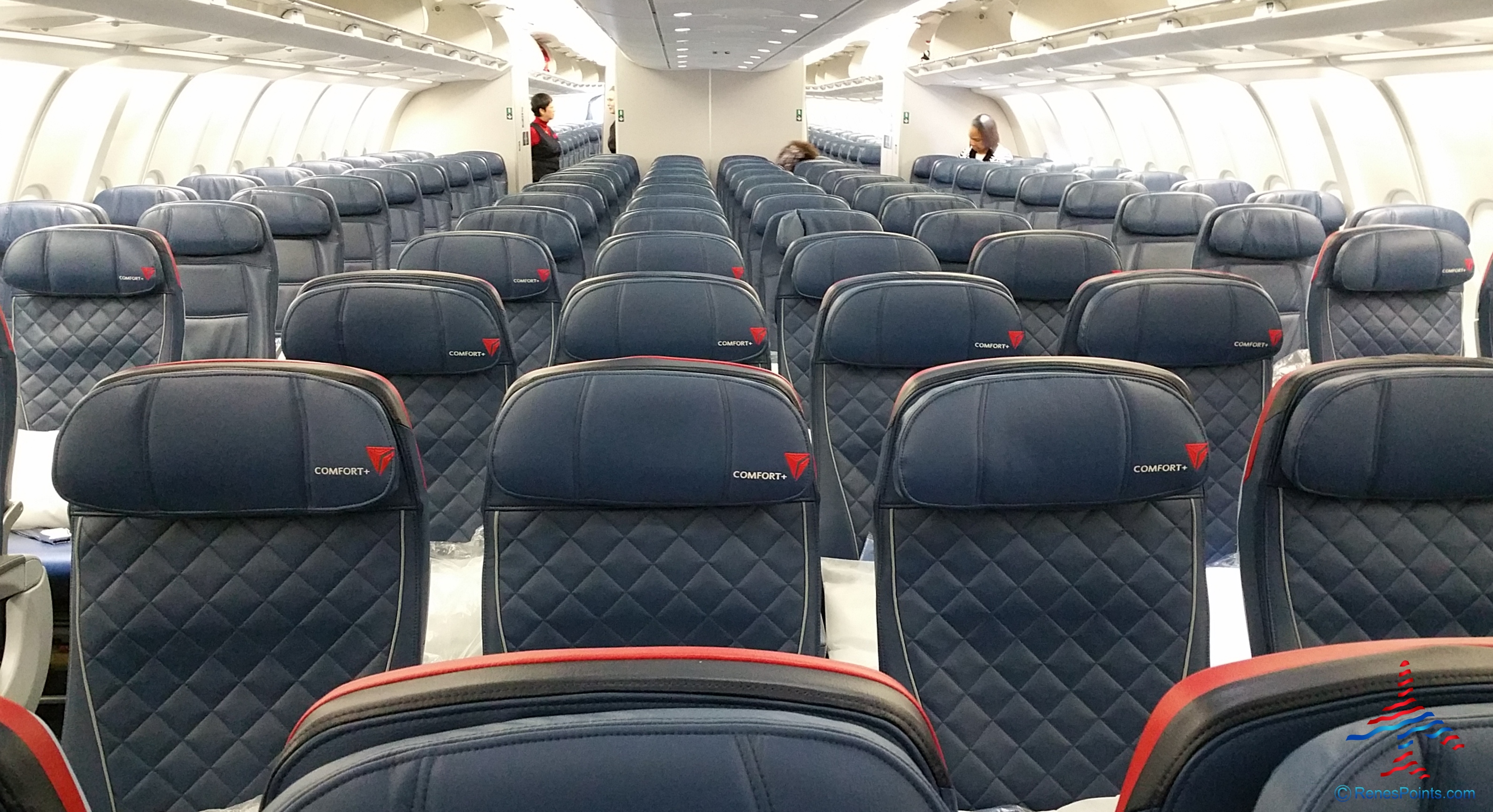 1 Best Seats In Coach And Comfort Plus Delta A330 200 Renespoints Blog