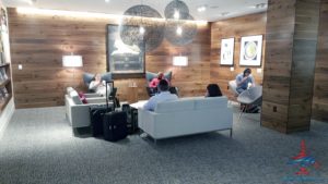 The hidden AMEX Centurion Lounge - The Centurion Lounge is located in Terminal D and is accessible via the elevator located in the Duty Free Shop near gate D6 - RenesPoints blog review (12)