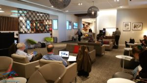 The hidden AMEX Centurion Lounge - The Centurion Lounge is located in Terminal D and is accessible via the elevator located in the Duty Free Shop near gate D6 - RenesPoints blog review (14)