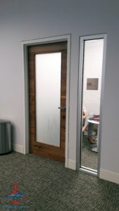 The hidden AMEX Centurion Lounge - The Centurion Lounge is located in Terminal D and is accessible via the elevator located in the Duty Free Shop near gate D6 - RenesPoints blog review (18)