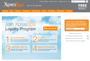 XpresSpa loyalty program