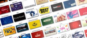 lot of gift cards
