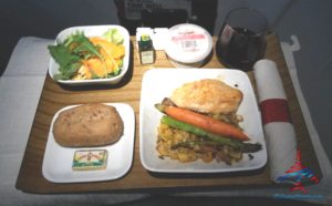 outbound meal chicken 1st class