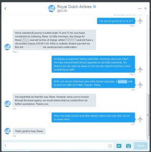 renespoints pvt chat with klm on twitter 2 final