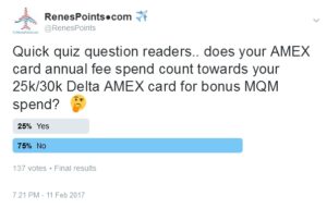 twitter 25 percent get it wrong about amex annual fee