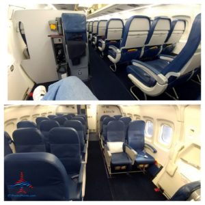 Lots of leg room Delta MAD DOG exit row way in the back RenesPoints blog