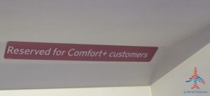 even crj200s with comfort plus will have this sticker in overhead bin renespoints blog