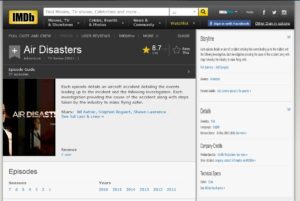imdb air disaters web site review