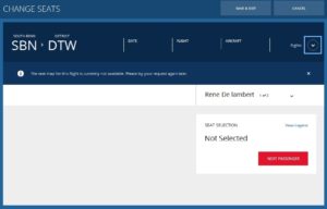 you can not choose a seat on delta when they are changing your plane type schedule change saturday renespoints blog final