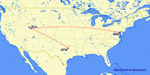 BWI - DFW Delta Route