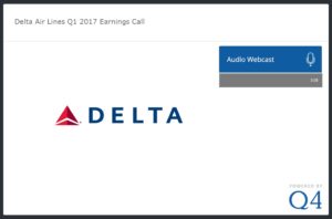 Q1-17 delta earnings call