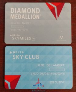 rene RenesPoints blog SkyMiles and Sky Club cards