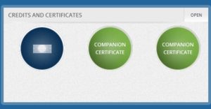 a screenshot of a certificate