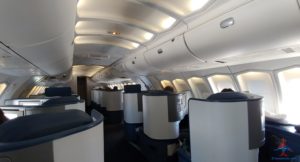 a plane with seats and seats
