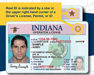a close-up of a driver's license
