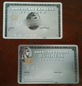 my two non-delta amex platinum cards