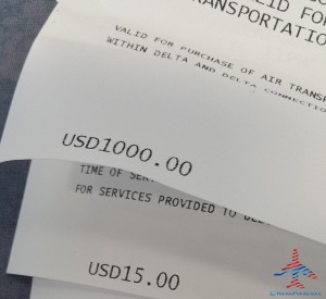 Delta Air Lines voluntarily denied boarding bump voucher